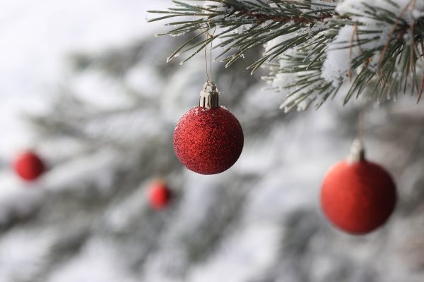 Kalėdinių papuošimų nuotrauka