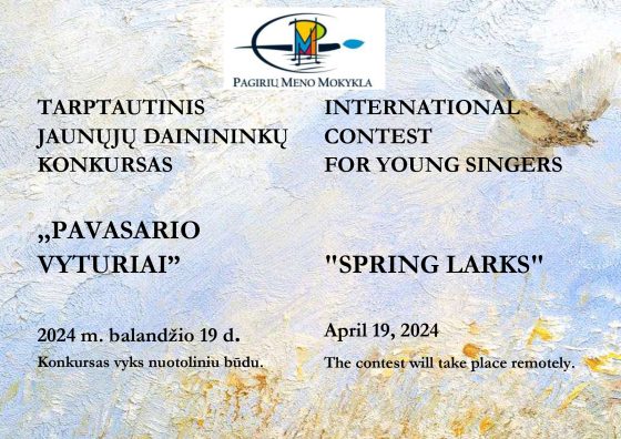 Tarptautinis jaunųjų dainininkų konkursas ,,Pavasario vyturiai”