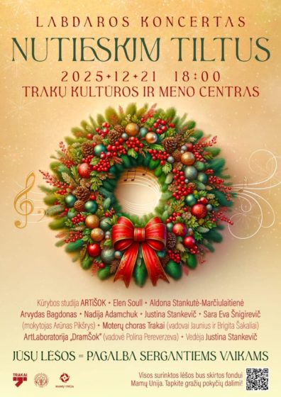 Labdaros koncertas „Nutieskim tiltus“