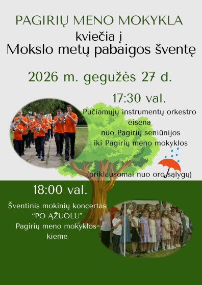 Mokslo metų pabaigos šventė